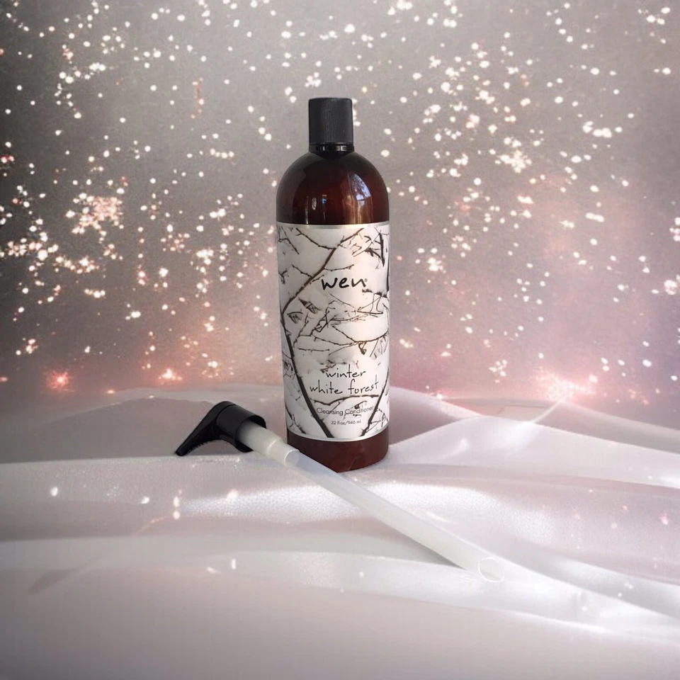 NUEVO Wen Chaz Dean Winter White Forest ACONDICIONADOR DE LIMPIEZA con BOMBA 32 oz + GWP Foto 3 de 4