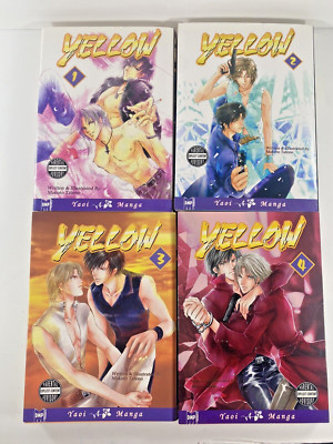 Yellow Vol. 1-4 Trade Paperback Manga Book Lot Makoto Tateno English