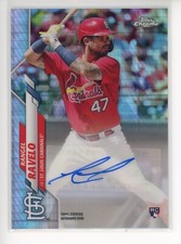 2020 Topps Chrome Update Auto X-Fractor #USARR Rangel Ravelo Cardinals /125