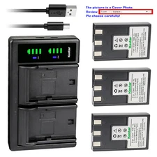Kastar Battery Slim Charger for NB-1L NB-1LH CB-2L Canon Digital IXUS 300 Camera