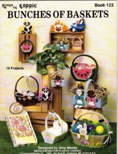 KAPPIE ORIGINALS PLASTIC CANVAS BUNCHES OF BASKETS 18 PROJECTS