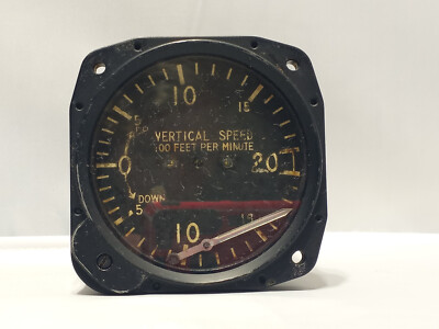 United Instruments Inc Vertical Speed Indicator PN 7000