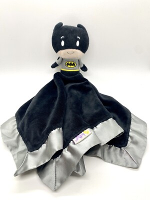 Itty Bittys Batman Lovey Black Plush Security Blanket Hallmark DC Comics