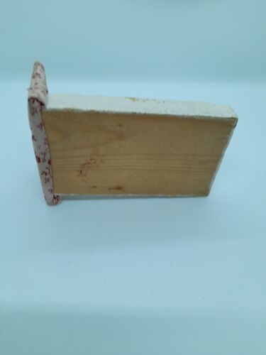Lundby Floral Bed Doll's House Furniture Vintage - Picture 6 of 9
