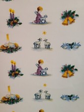 Ceramic decals assorted Christmas designs Sheep Baby Jesus, Doves, Angels,