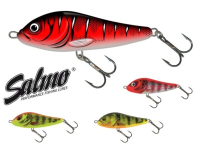 SALMO RATTLIN SLIDER 11 CM 47 GR JERK JERKBAIT SINKING TORPEDO PIKE