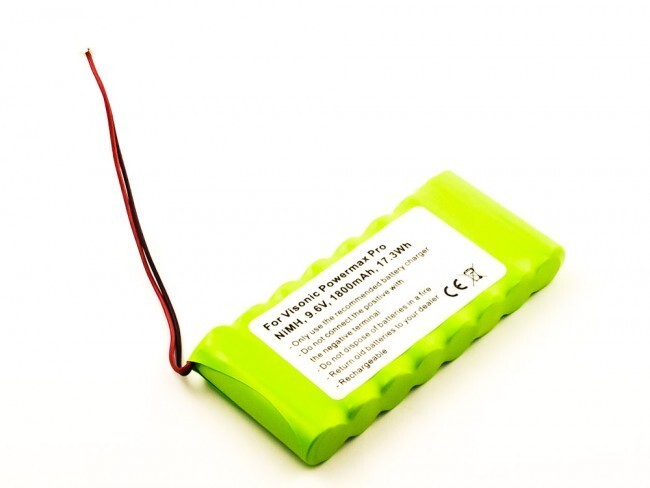 Akku 9.6V 2000mAh For Visonic PowerMax Complete Alarm Panel PowerMax Pro