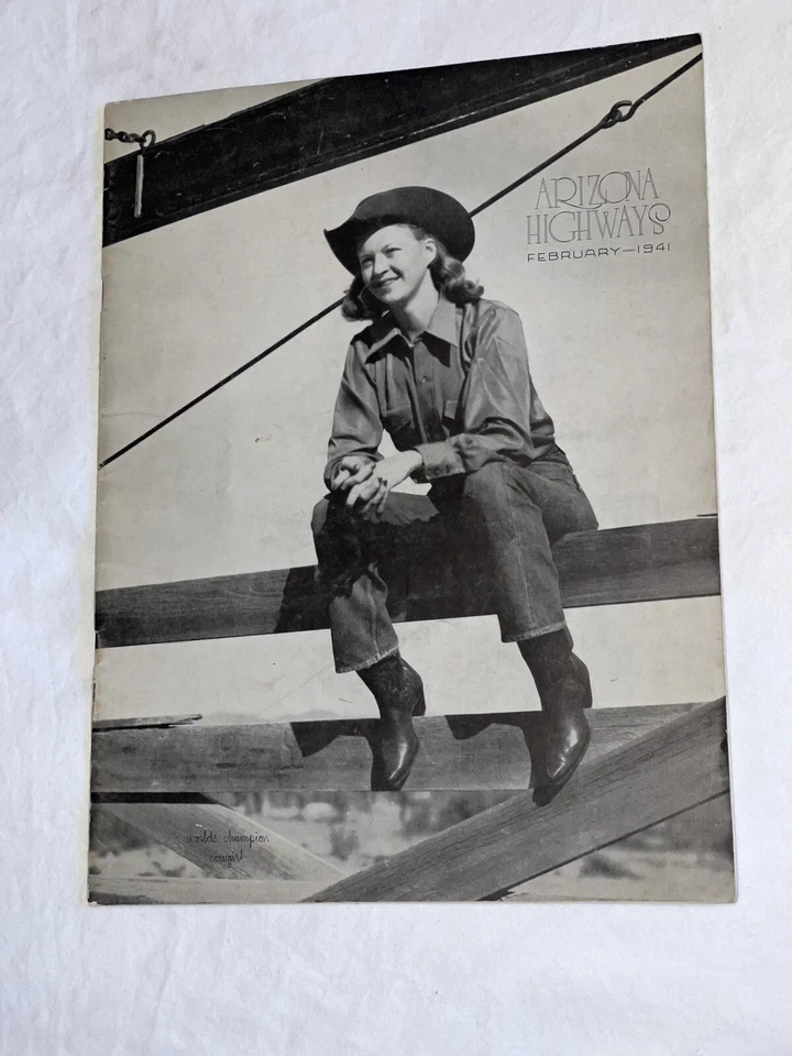 Lot Of 10 Original 1941 Arizona Highway Magazines (VERY RARE) - Image 2 of 4