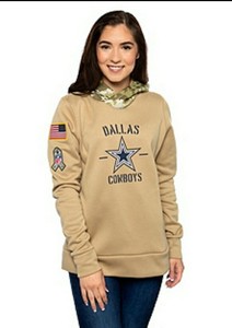 cowboys hoodie salute to service