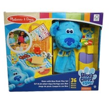 Melissa  Doug Blues Clues  You Share w/ Blue Picnic with Hand Puppet 36 Pieces