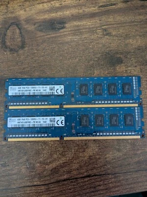 2x4Go RAM DDR3 Hynix - Photo 1/3