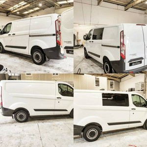 transit custom window fitting