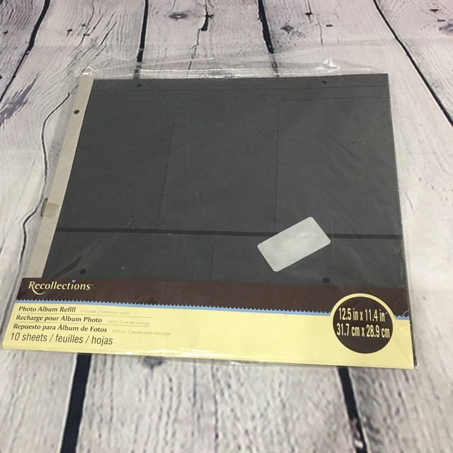 Recollections Photo Album Refills 10 Sheets For 4 X 6 Photos New in
