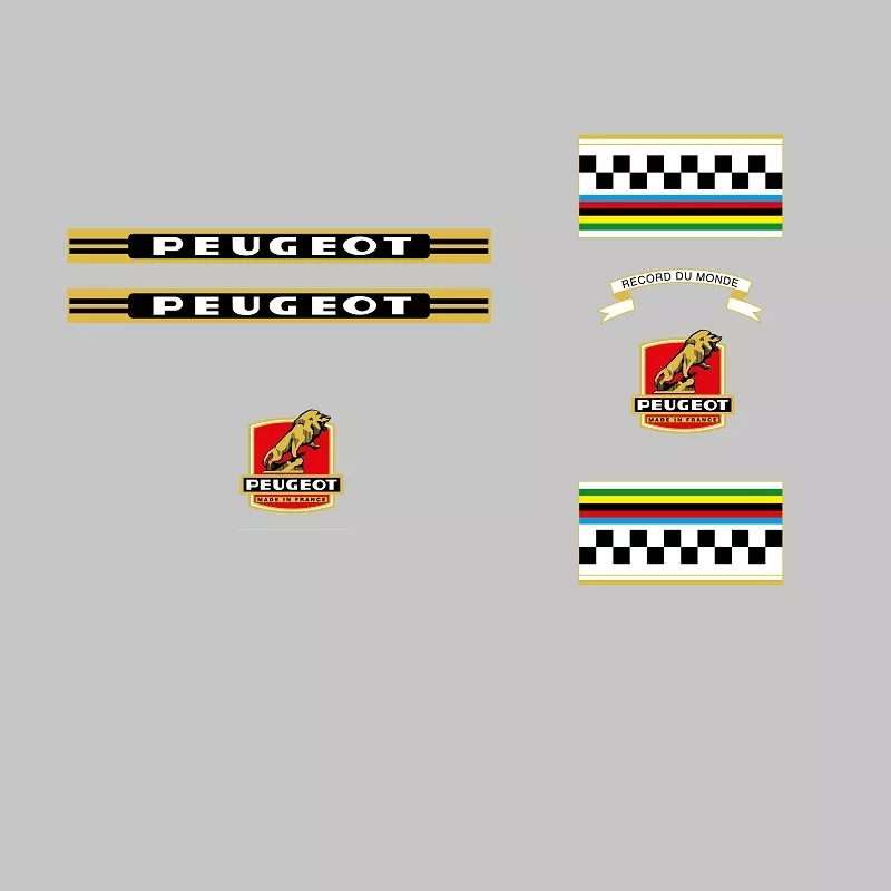 Peugeot bike hotsell decals ebay