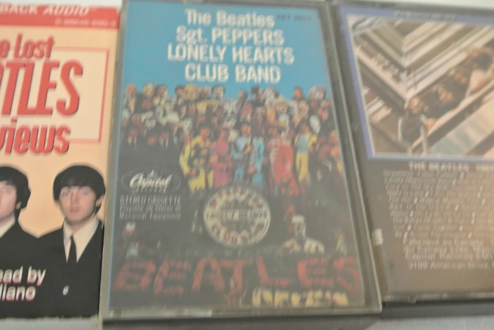 Cassette Tapes Lot of 3 The Beatles Lost Beatles Interviews Sgt Pepper's 1967-70 - Image 3 of 4
