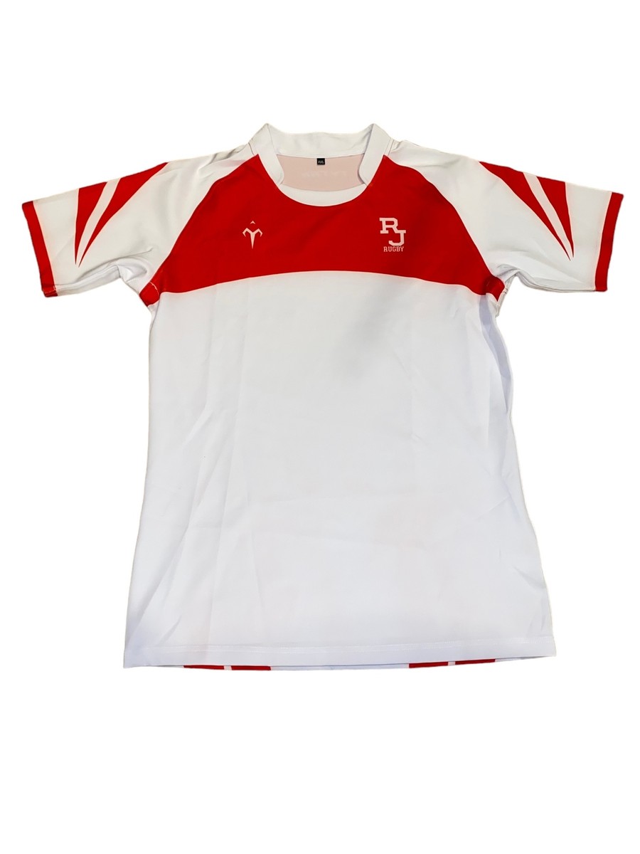 Rugby Women's Supporters Jersey Red/White (Size: XXL)