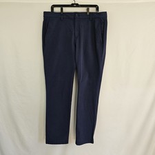 Vineyard Vines Men's On The Go Performance Pants Blue OTG Golf Stretch 36 x 32