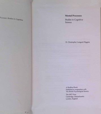 Mental Processes: Studies in Cognitive Science. Explorations in Cognitive Scienc