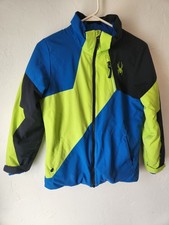 Kids Spyder Neon Ski Jacket size 14