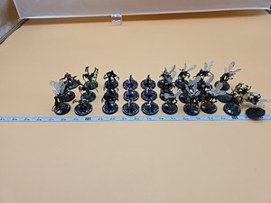 Mage Knight Lot , 25 Figures Swarmling, Soulshredder,oracle Of Rokos Ck Desc