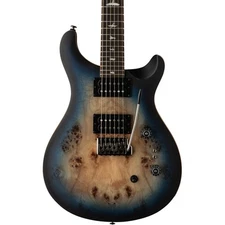 PRS SE Exotic Custom 24-08 Poplar Burl - Lake Blue Midnight Burst