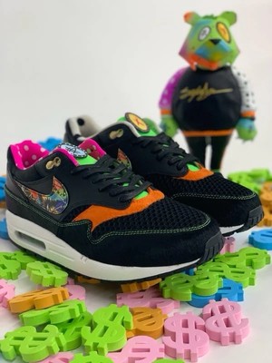 King Saladeen X Richie Range X Air Max 1  Bear Max 1  Size 15 Super Rare