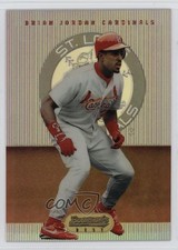 1995 Bowman's Best Red Refractor Brian Jordan #54 7xr
