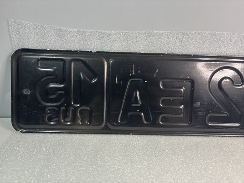 Russia Russian Military Number License Plate Genuine Used Condition - State 15 - Picture 5 of 6