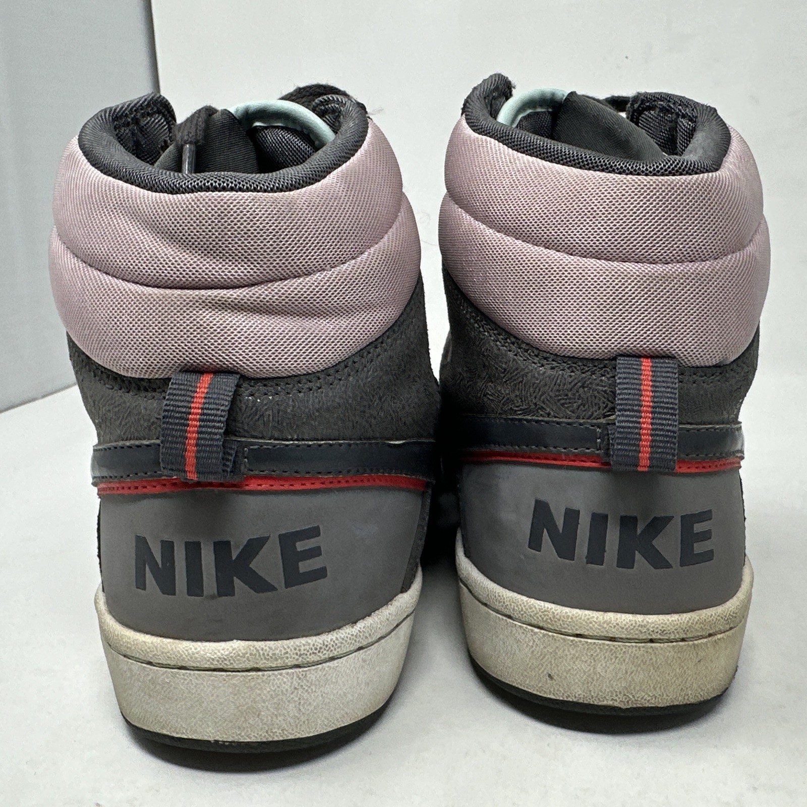 Nike Shoes Womens 8 Delta High Lite Model 365949-003 Pink Grey Red thumbnail 6
