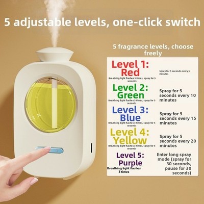 Automatischer Aroma Diffuser Elektrisch Leise Weiß