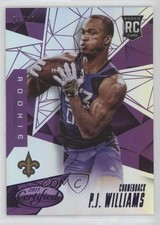 2015 Certified Rookies Mirror Purple 4/10 PJ Williams #177 1s7