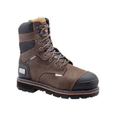 Herman Survivors Men's Professional Brown Dozier 8'' STEEL TOE Work Boots: 13