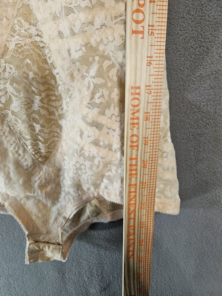 Vintage Shapette by Rago Bodysuit Shaper Girdle Size 36D Beige ...