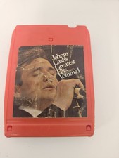 Johnny Cash  s GREATEST HITS VOLUME 1 Columbia 1967 Eight 8 Track Tape 18 10 0264