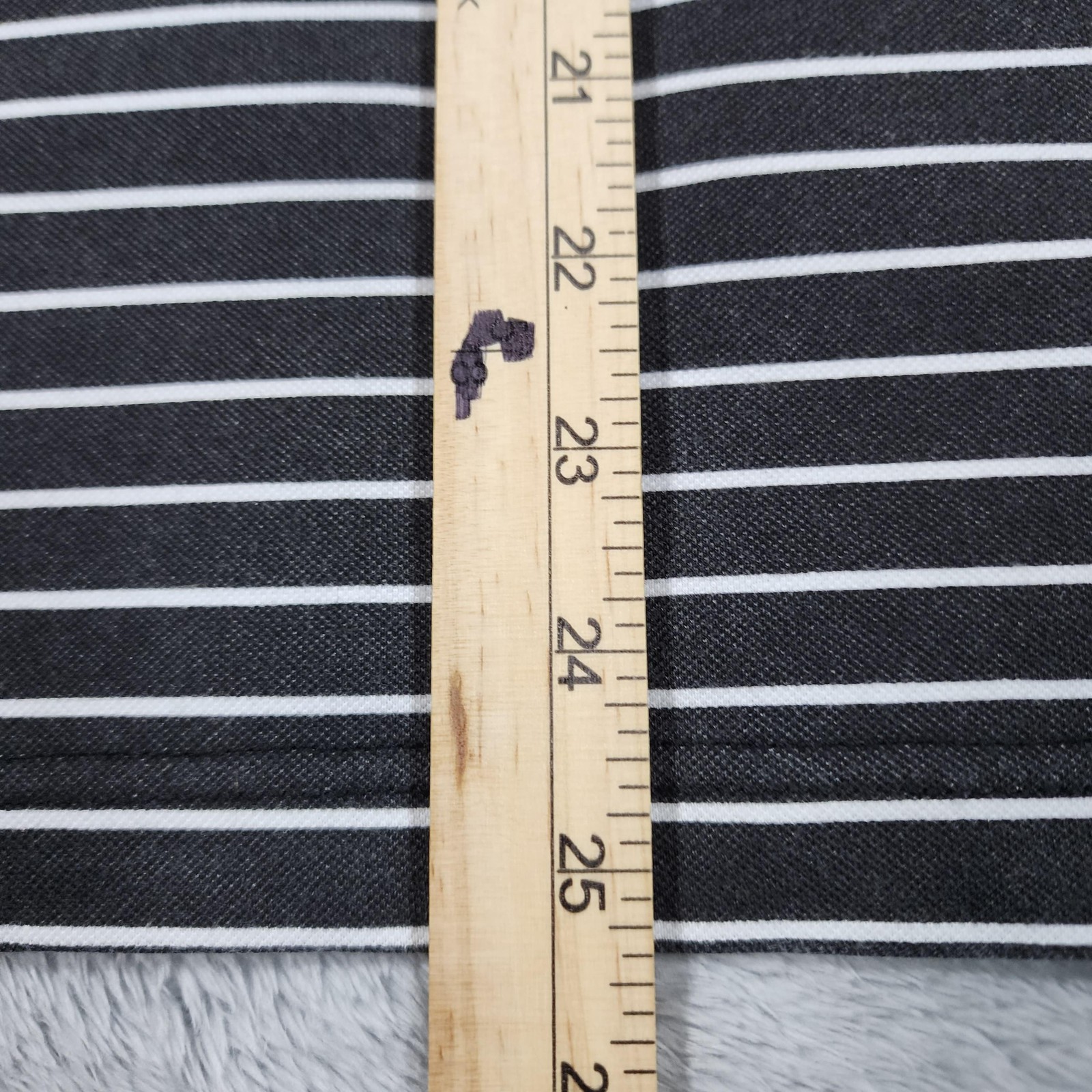 Nike Philadelphia Eagles Shirt Polo Mens Medium Black Striped NFL Football SB thumbnail 9