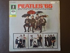 RARE 'BEATLES '65' GERMAN 1969 VINYL STEREO LP EMI/ODEON LABEL 1969 RE-ISSUE  VG