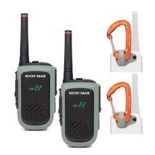 Rocky Talkie Expedition Radio Kit 2 Radios 2 Quantum Loops Sage Green
