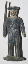 ancienne figurine  soldat marin en plomb