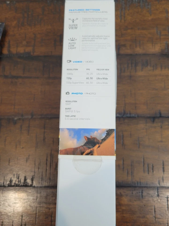 GoPro HERO Action Camcorder 1080p30 FPS - HWBL1 CHDHA-301 - NEW IN BOX - Image 3 of 4