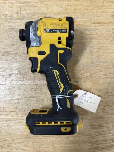 DeWalt DCF850 20V MAX ATOMIC 1/4" Brushless Impact Driver (FOR PARTS OR REPAIR)
