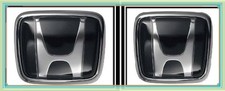 Honda Jdm Hood Trunk Black Emblem Decal Badge Civic Prelude