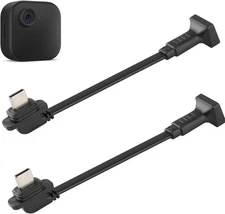 Uogw 2 Pack Extension Cable Compatible with Blink Outdoor 4(4th Gen),5inch Weath