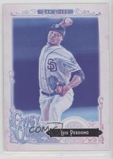 2017 Topps Gypsy Queen Missing Black Plate Luis Perdomo #197 0j6