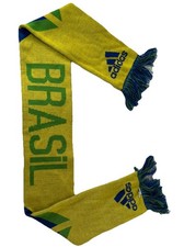 Adidas Brazil Football Soccer Team Jacquard /Fan FIFA World Cup Scarf
