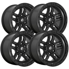 Set Of 4 Fuel D700 Ammo 18x9 5x5 -12mm Matte Black Wheels Rims 18 Inch