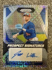 2024 Panini Prizm Baseball - JETT WILLIAMS RC Auto Prospect Signatures /25 Mets