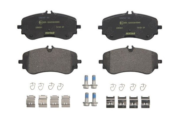Bremsbelagsatz Textar 2280201, Hinten-image