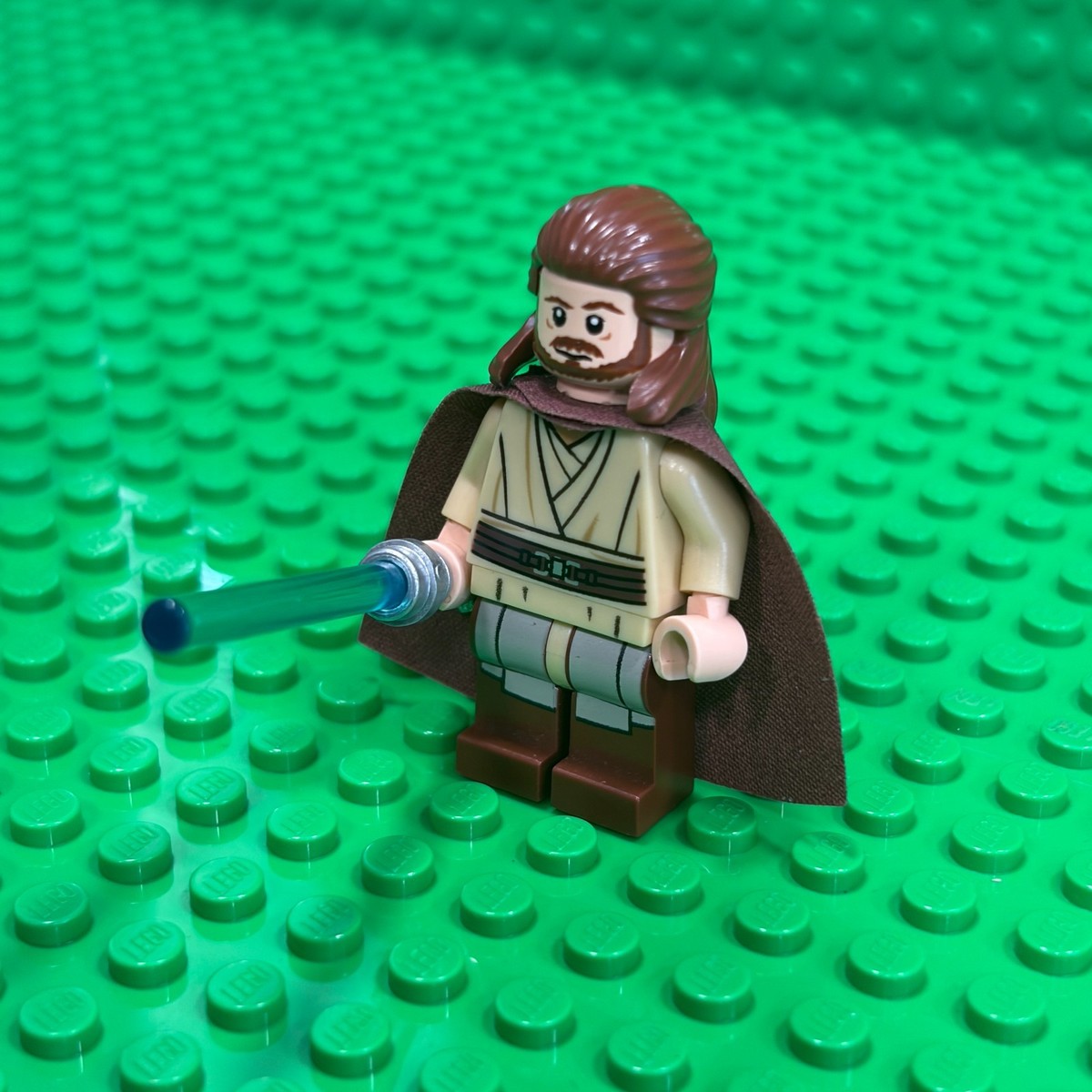 LEGO Star Wars Minifigure Qui-Gon Jinn (Printed Legs) sw0593 From