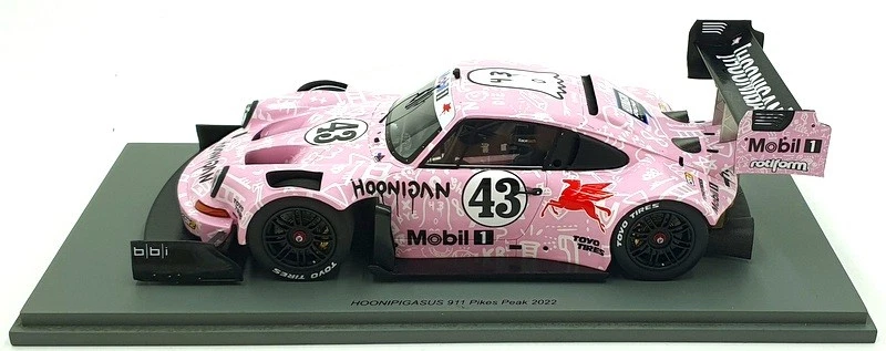 Spark 1/18 Scale Resin 18S726 - Porsche Hoonipigasus 911 #43 Pikes Peak 2022 - Image 4 of 4