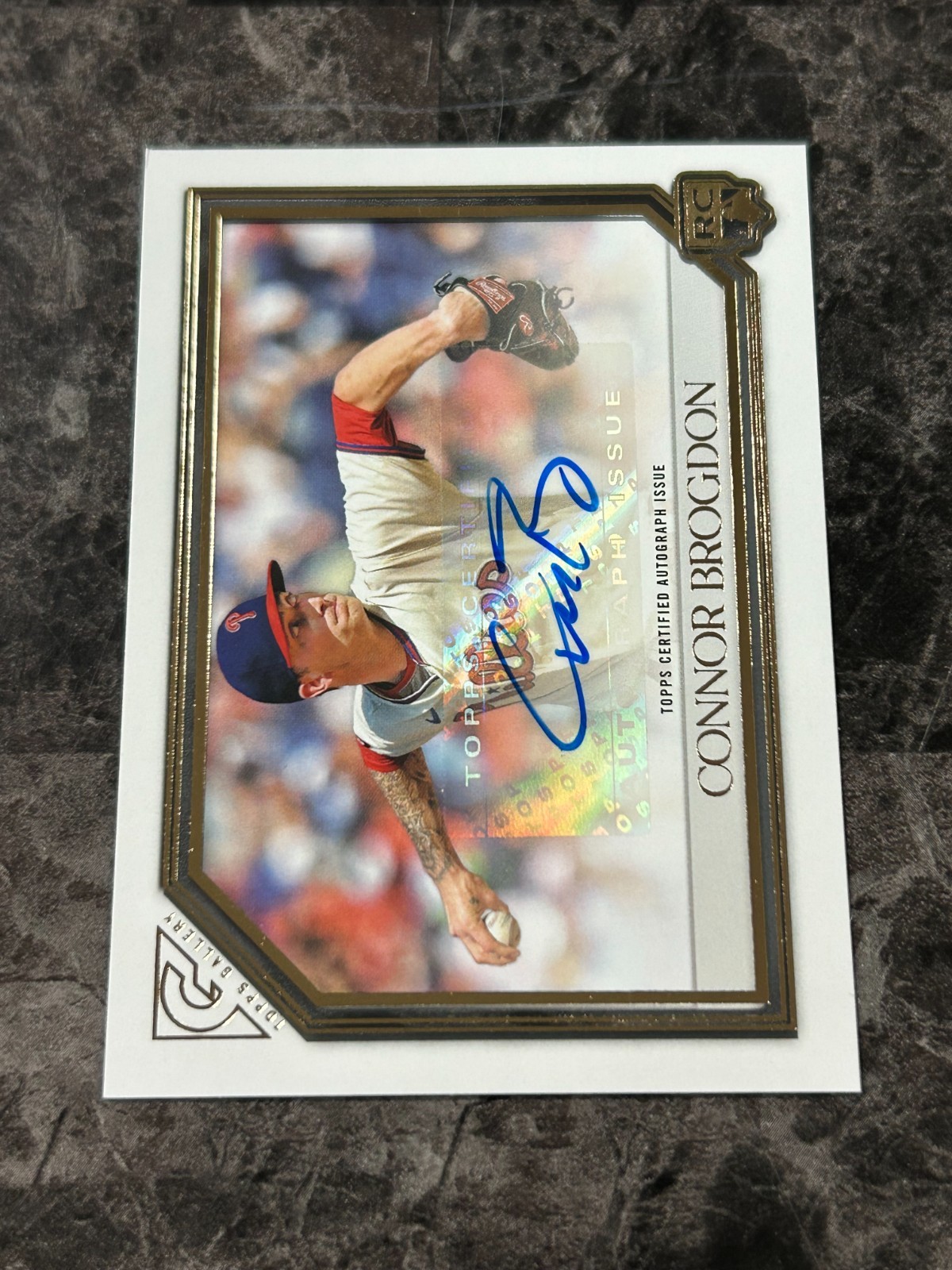 2021 Topps Gallery - Rookie Autographs Connor Brogdon #RA-CB (AU, RC) @QJ50